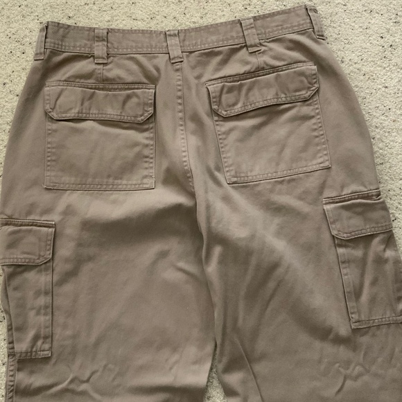 Basic Editions Mens Cargo Pants, 38W x 32 L, Tan, NWOT - Picture 4 of 6